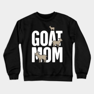 Goat Mom Crewneck Sweatshirt